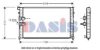 AKS DASIS 160490N Radiator, engine cooling